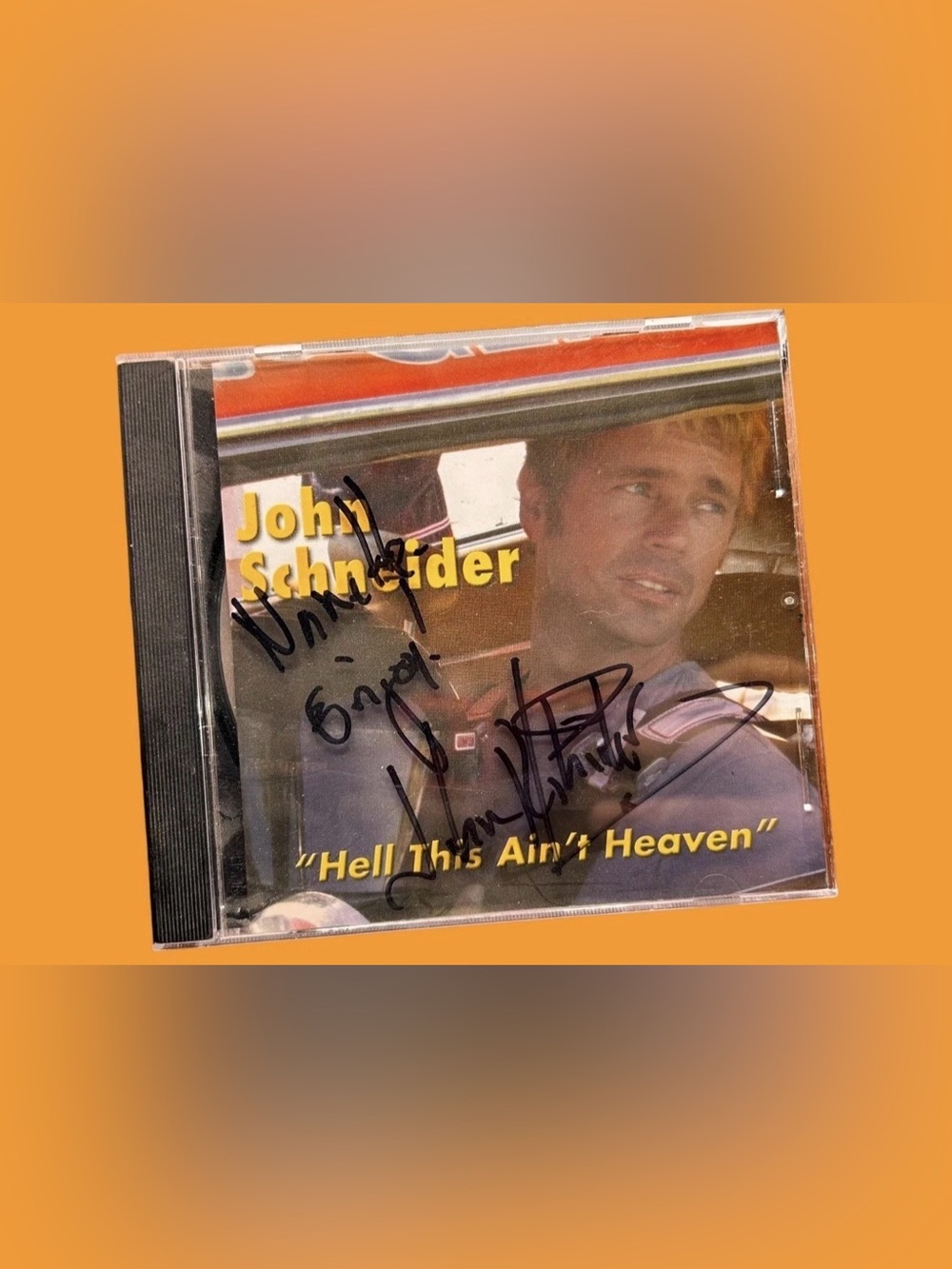John Schneider Autographed "This Ain’t Heaven" CD  ~ Dukes Of Hazzard 2003